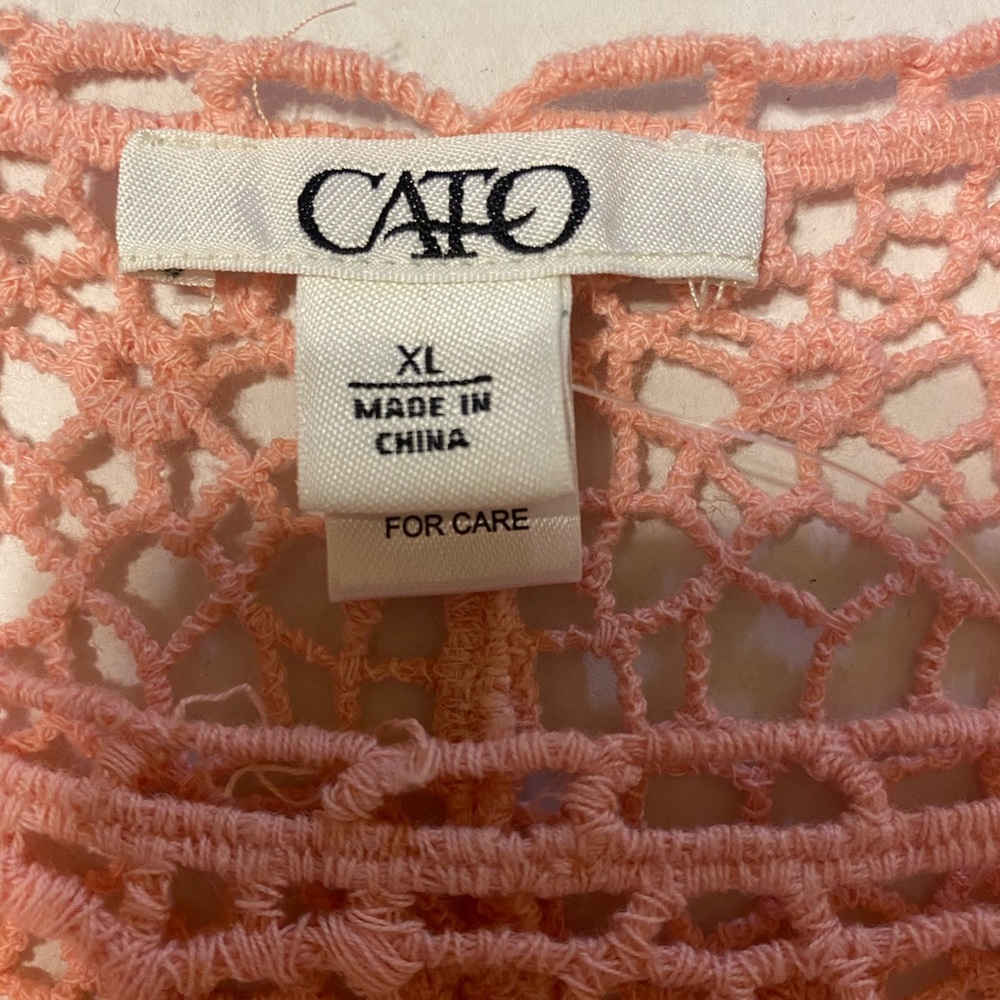 Cato Fish Net Top - Picture 3 of 3